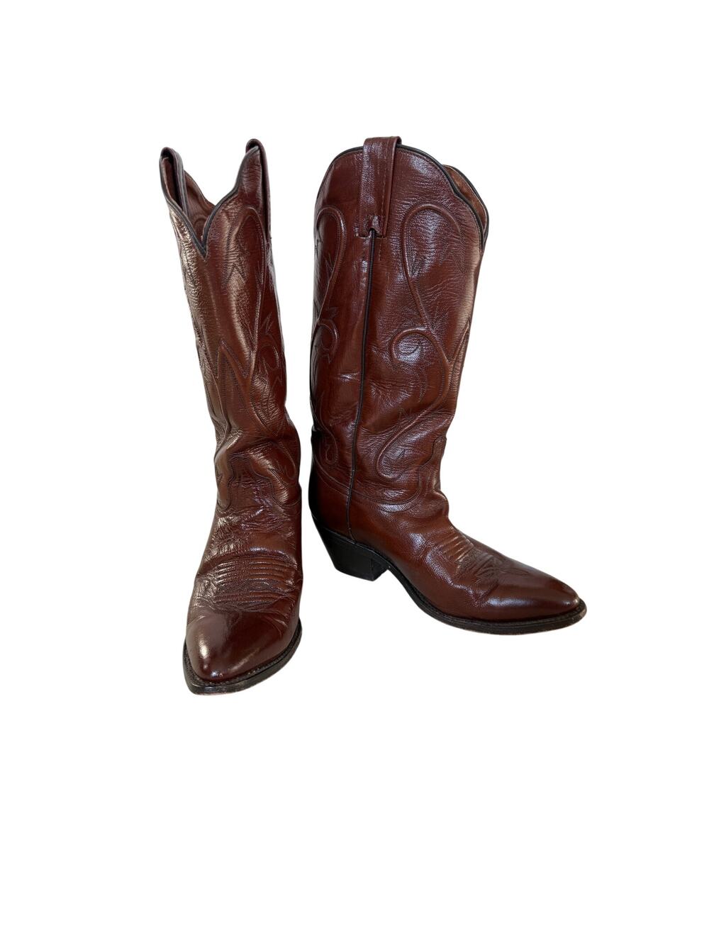 Vintage Dan Post Western Cowboy Boots – Women's Size 8.5